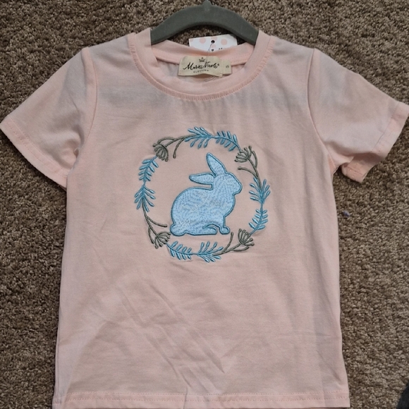 Marie Nicole Other - Marie Nicole Blush Pink Bunny Tee